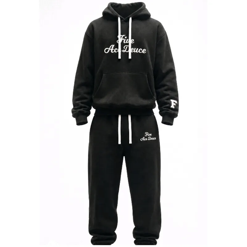 Black Sweat Suit